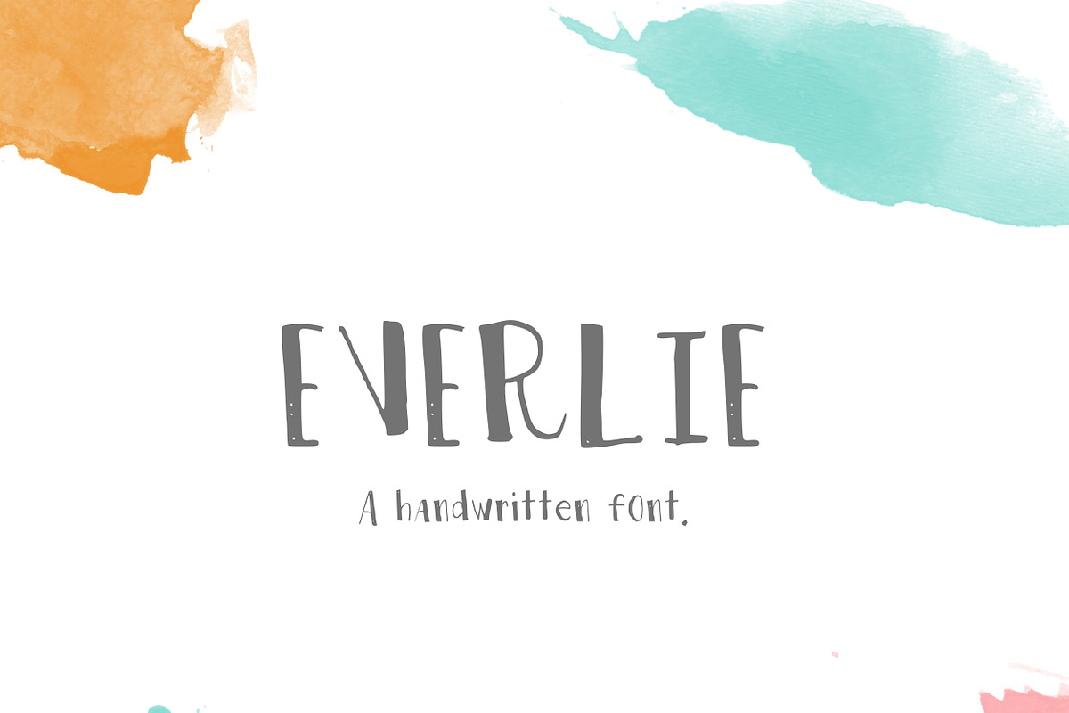 Everlie Handwritten Font