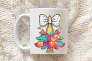 Colorful Coquette glitter Christmas, an Illustration by Libby Wishes (Thumbnail 5 of 6)