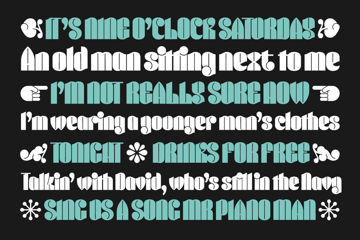 Conica, a Symbol Font by Typogama (Photo 7 of 11)