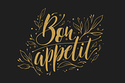 Set of vector cooking lettering, a Poster Template by Anna's Lettering (Thumbnail 7 of 13)