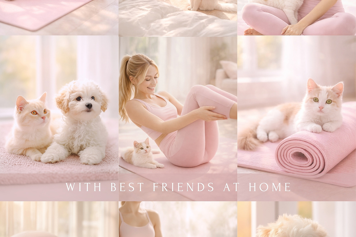 240 Pilates Yoga Stock Photo Bundle, a Beauty & Fashion Photo by Allure Art (Photo 25 of 31)