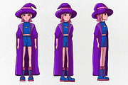 Witch character design, a Person Illustration by VaraNa Art (Thumbnail 4 of 9)