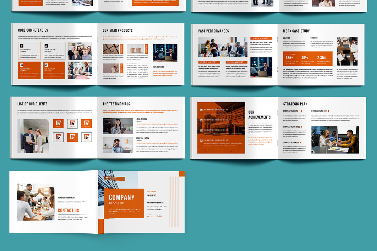 Company Brochure Template, a Brochure Template by MightyDesign (Photo 3 of 6)