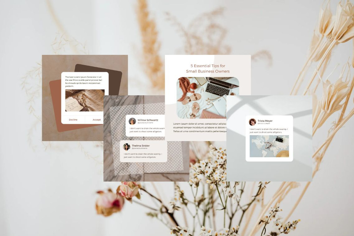 Instagram Post Story Template Hand, a Social Media Template by Keikoya (Photo 16 of 22)