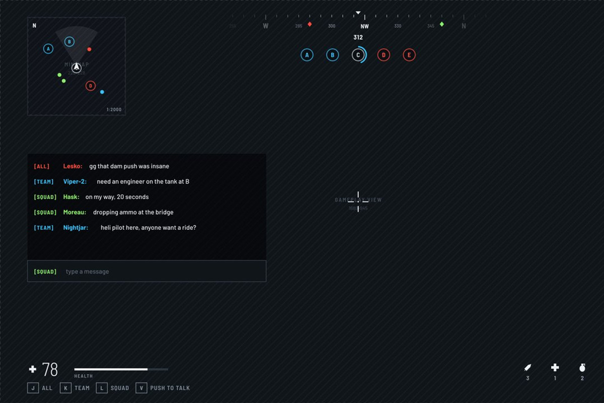 Military FPS Game 100 Screens, an UI Kit Template by pawellpi (Photo 56 of 116)