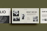 Micelle Portfolio Canva Template, a Marketing Template by Amaré Creative (Thumbnail 2 of 12)