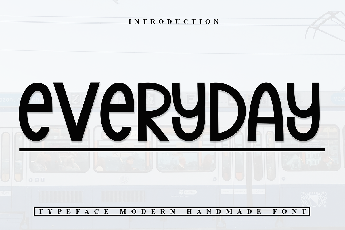 Everyday, a Sans Serif Font by FreshTypeINK (Photo 1 of 7)