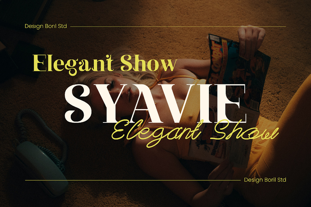 Syavie Giank - Font Duo, a Serif Font by Boril Std (Photo 6 of 11)