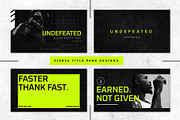 UNDEFEATED - PRO SPORTS KEYNOTE PACK, a Presentation Template by GOAT Design Co. (Thumbnail 5 of 12)