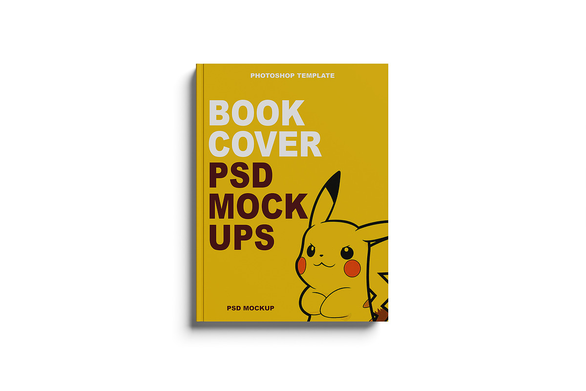 Book Cover Mockup, a Books & Magazine Mockup by mockupbuys (Photo 4 of 8)
