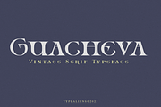 Guacheva, a Serif Font by ilhamtaro (Thumbnail 1 of 10)