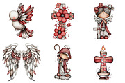 Christian Easter Clipart, an Illustration by Design Market (Thumbnail 3 of 4)