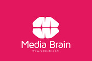 Media Brain Logo, a Branding & Logo Template by Zlaws (Thumbnail 6 of 6)