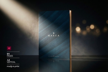 Real Estate Brochure Template Marea, a Brochure Template by mario_kojic_design