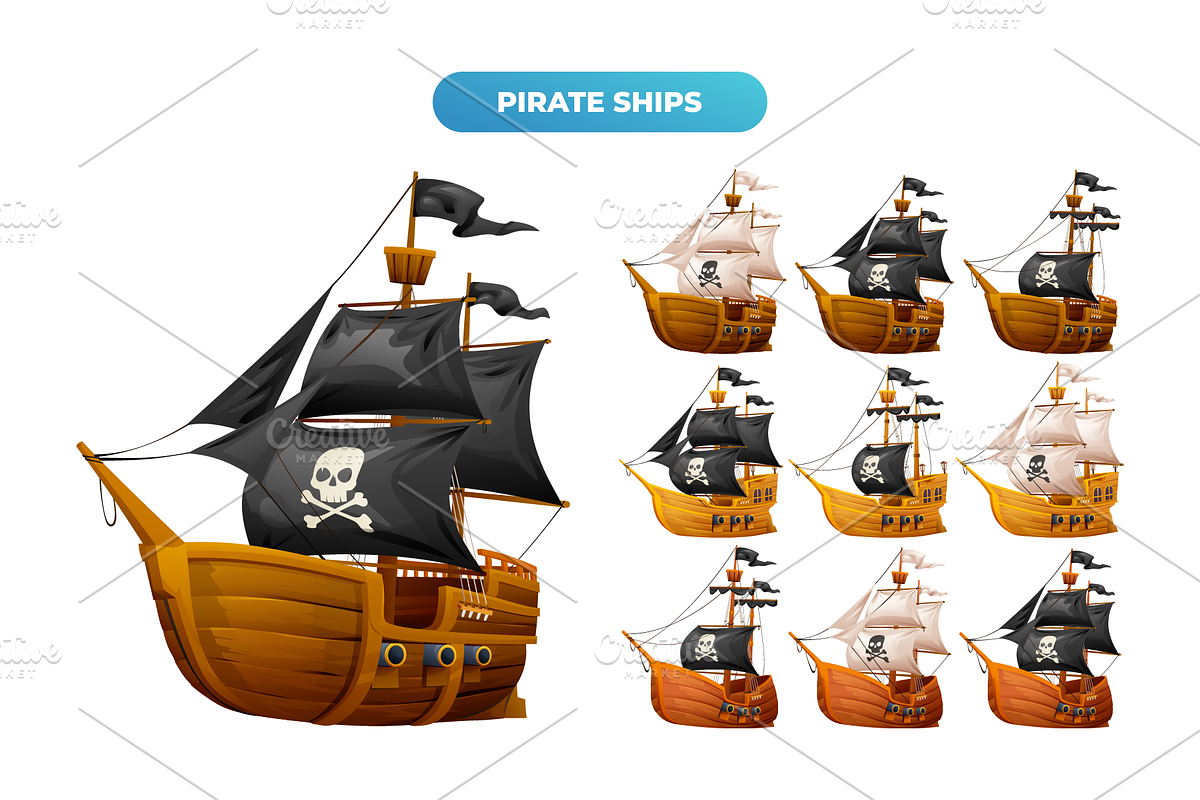 Pirate Collection, a Person Illustration by YG Studio (Photo 3 of 6)