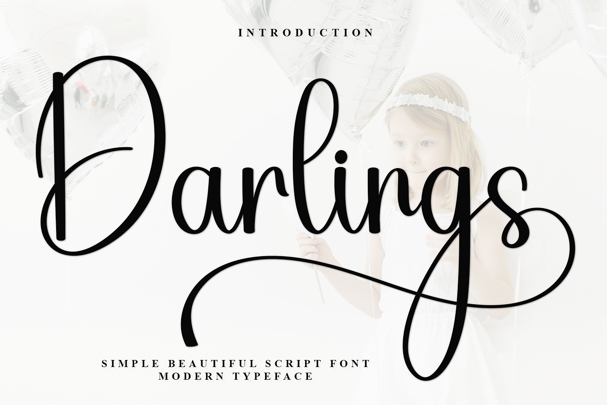 Darlings, a Handwritten Font by FreshTypeINK (Photo 1 of 8)