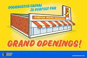 Doorbuster Casual Sign Painter Font, a Script Font by Paper Moon Graphic Supply (Thumbnail 7 of 11)