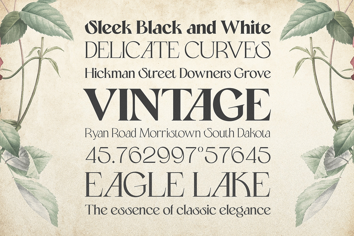 Aftersick - Display Font, a Serif Font by Prominent & Affluent (Photo 10 of 10)