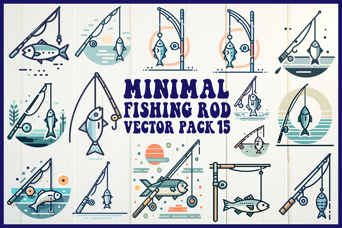 Minimal Fishing Rod, an Object Graphic by yasushie (Photo 1 of 16)