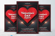 Valentines Day Flyer Cards BG Bundle, a Poster Template by DesignWorkz (Thumbnail 5 of 12)