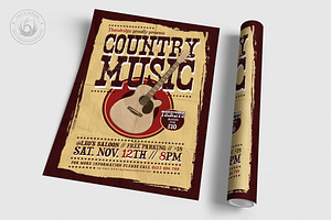 Country Music Flyer Template V3