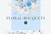 Airy Blue Watercolor Collection, an Object Graphic by Kaleriia (Thumbnail 3 of 13)