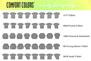 Comfort Colors Essential Mockups, a Hoody Mockup by Pixel Sauce™ (Thumbnail 2 of 6)