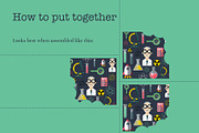 Scientist's World Pattern, a Pattern Graphic by koberstein (Thumbnail 3 of 3)
