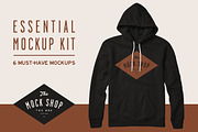 Essential Mockup Kit, a Hoody Mockup by The Mock Shop (Thumbnail 3 of 5)