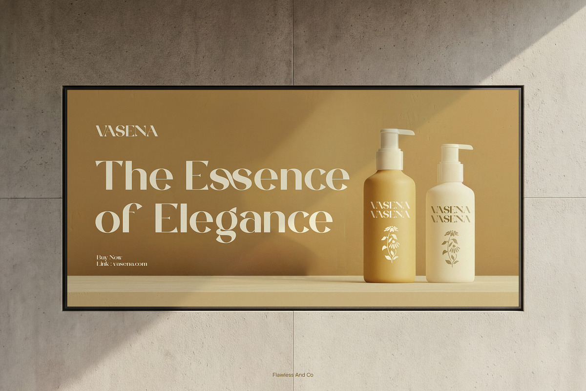 Vangier - Elegant Sans Serif Font, a Sans Serif Font by Flawless And Co (Photo 4 of 10)