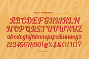 Naftaley Maryland Retro Bold Script, a Script Font by Denustudios (Thumbnail 10 of 12)
