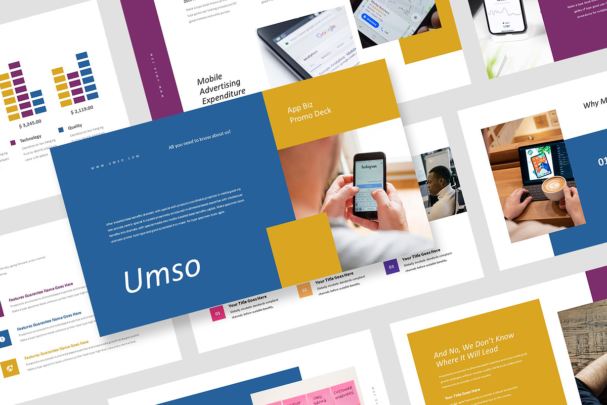 Umso : App Biz Promo Powerpoint