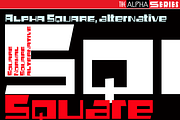 Alpha Series Font Collection, a Sans Serif Font by Wiescher Design (Thumbnail 10 of 10)
