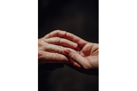 Close up of wrinkled hands, copy, a Person Photo by HalfPoint