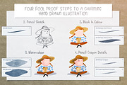 Pencil, Paint & Paper for Procreate, a Brush Add-On by UPROOT (Thumbnail 4 of 9)