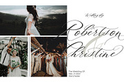 Amora Calligraphy Font, a Script Font by Analogous (Thumbnail 5 of 9)