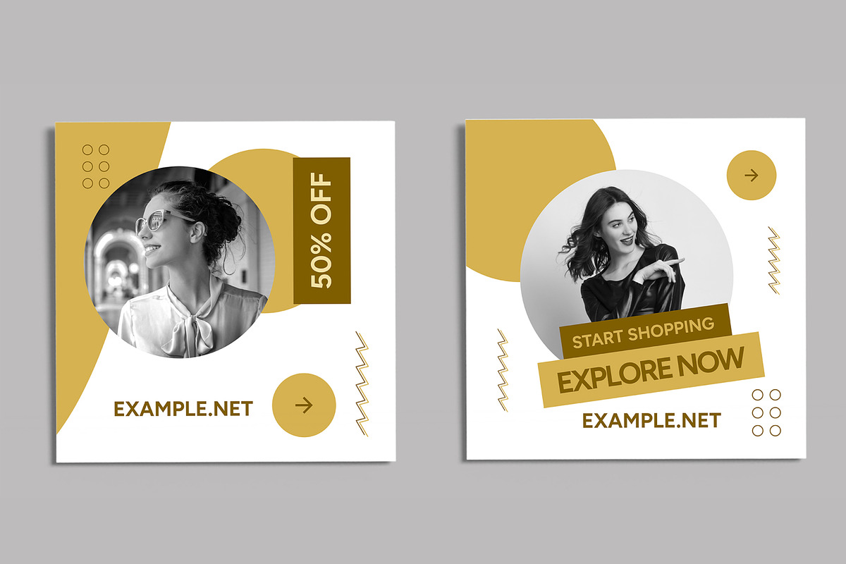 New Year Fashion Social Media Post, a Social Media Template by ContestDesign (Photo 5 of 6)