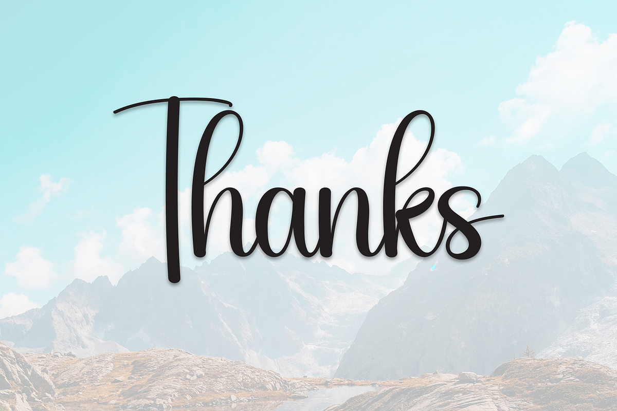 Highland | Script Font, a Handwritten Font by Scratchones (Photo 9 of 9)