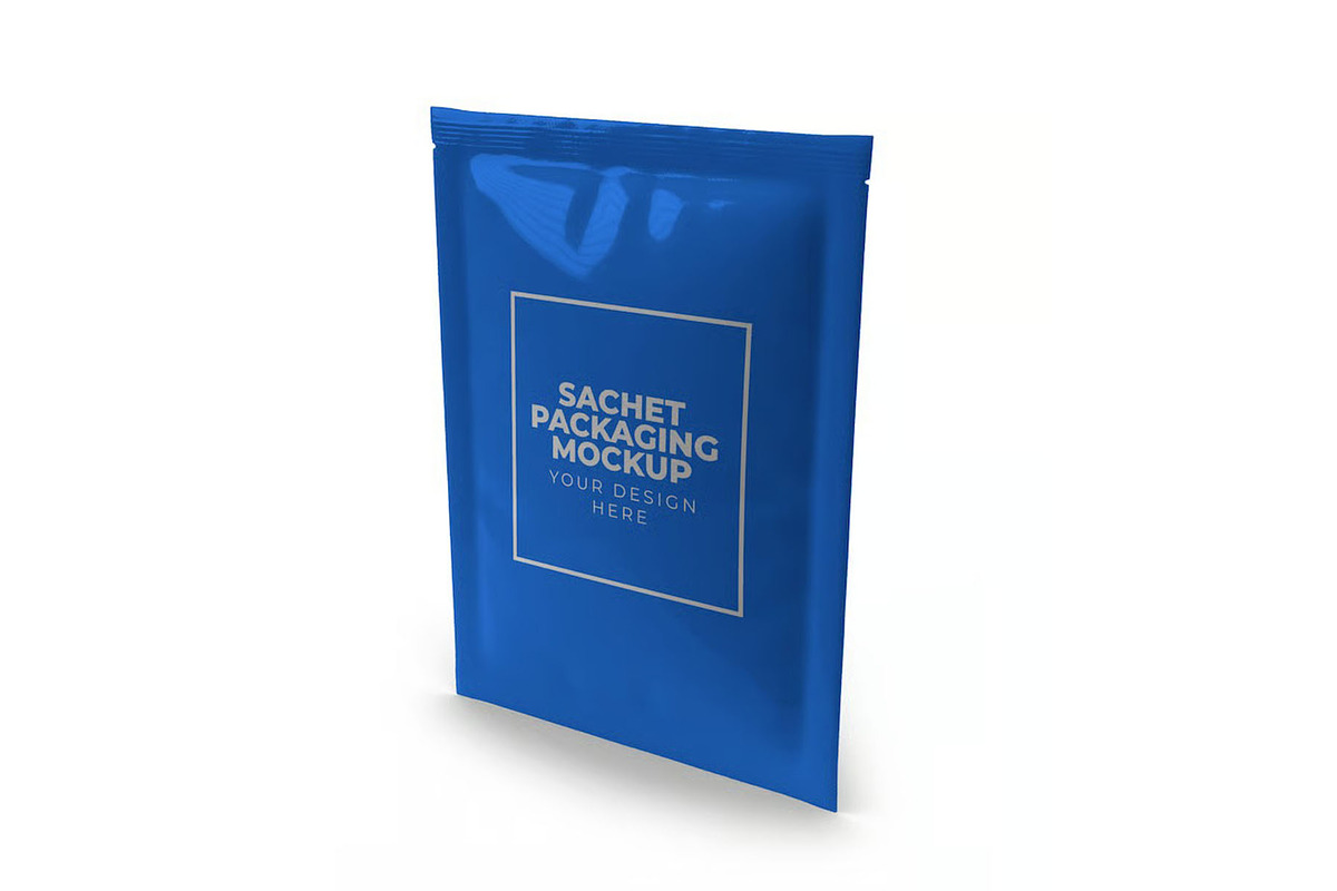 Sachet Packaging Mockup Set, a Packaging Mockup by DesignRushMarket (Photo 6 of 11)