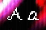 Matrix Script — 8-Bit Pixel Script, a Script Font by HipFonts (Thumbnail 5 of 8)