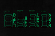 Levitate | Electronic Display Type, a Sans Serif Font by wendyleftmealone (Thumbnail 2 of 7)