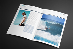 WAVES Magazine Template