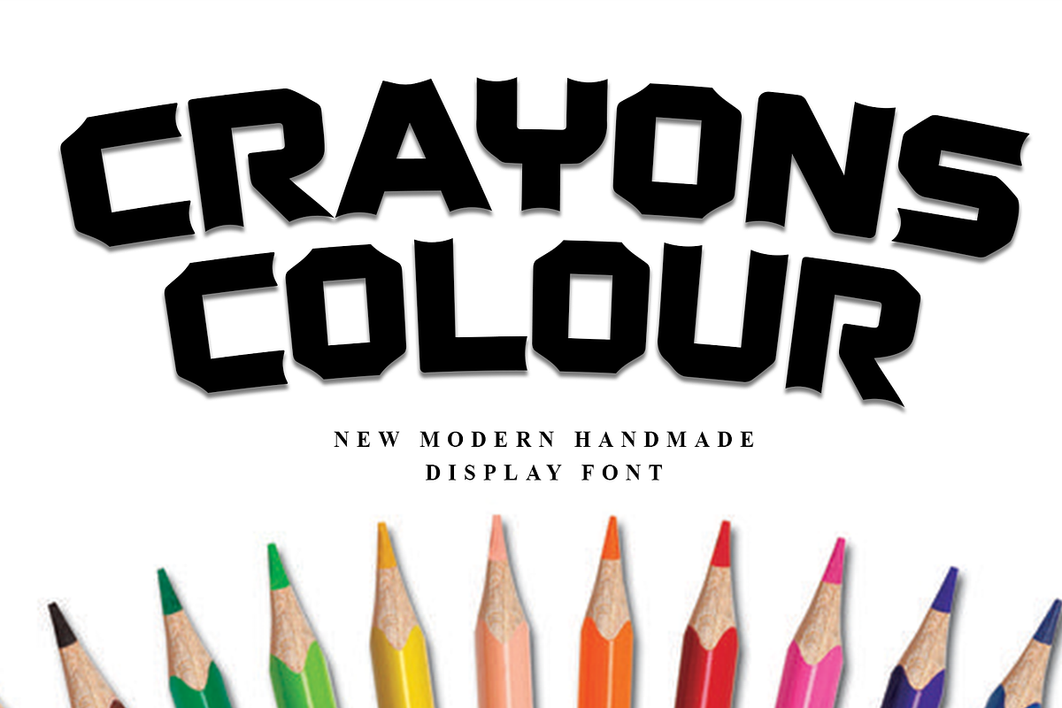 Crayons Colour, a Script Font by InermediaSTUDIO (Photo 1 of 8)