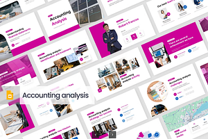 Accounting Analysis Presentation, a Presentation Template by Dimas Rizki Pratama