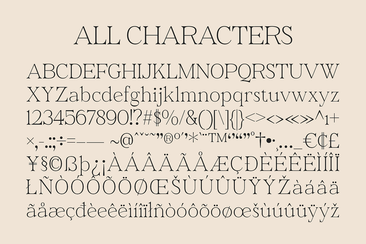 CS Richie – Elegant Font, a Serif Font by Craft Supply Co. (Photo 8 of 8)