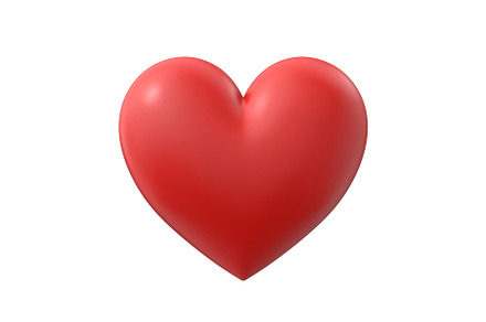 Heart Simple, HiRes and LowPoly, an Object 3D Model by CGTech