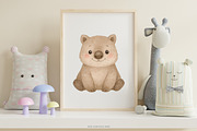 baby animals clipart set, an Animal Illustration by Pink Studio Art (Thumbnail 6 of 10)