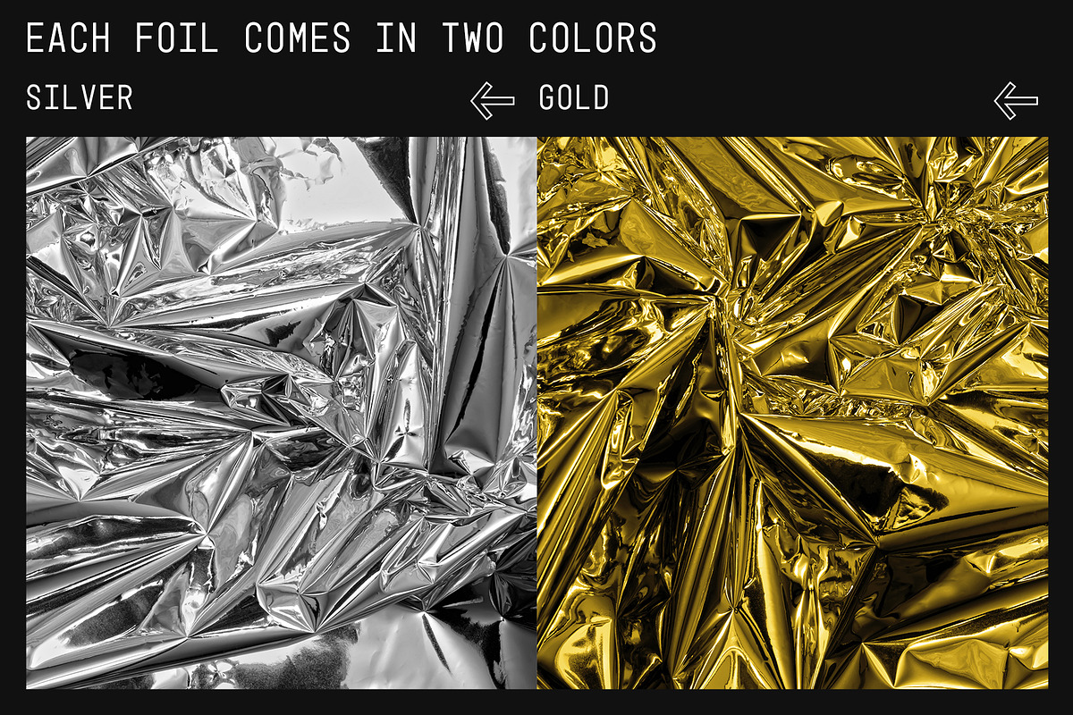 Foil backgrounds, metallic textures, a Background Graphic by Imageblend (Photo 2 of 6)