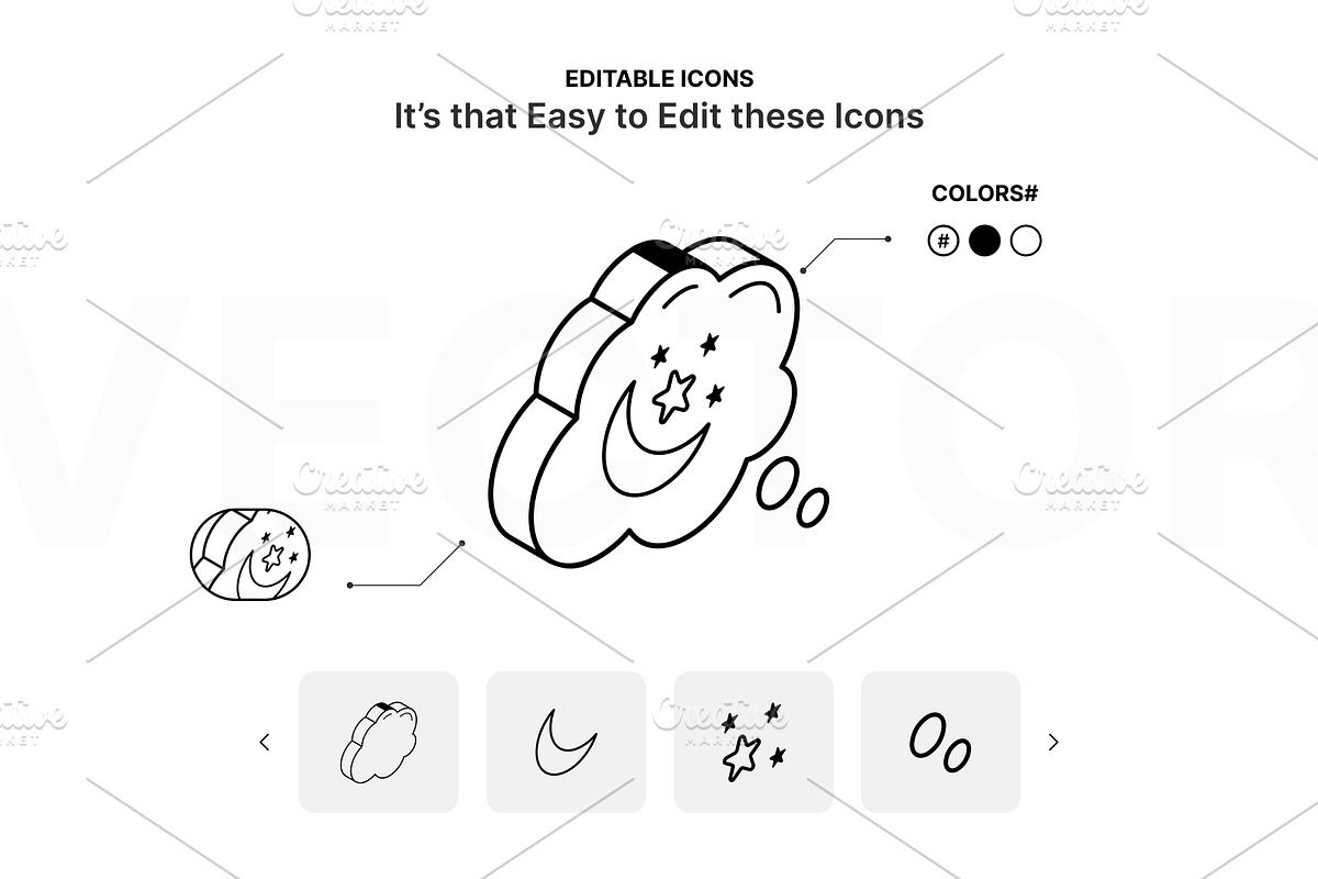 Fairy Tale Isometric Icons, an Icon by Vectors Market (Photo 3 of 6)