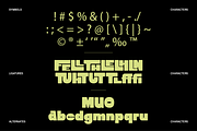 Turn Burn Font | Bold Retro Display, a Sans Serif Font by Koplexs Studio (Thumbnail 8 of 10)